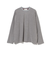 ボーダー ビッグ ロングスリーブ Tシャツ