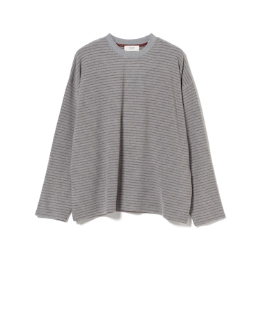 ボーダー ビッグ ロングスリーブ Tシャツ