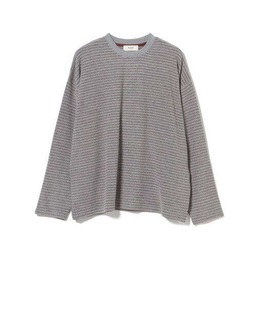 ボーダー ビッグ ロングスリーブ Tシャツ