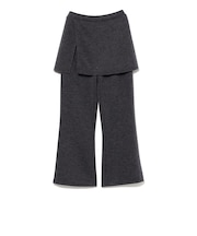 ラップスカート付き カット パンツ