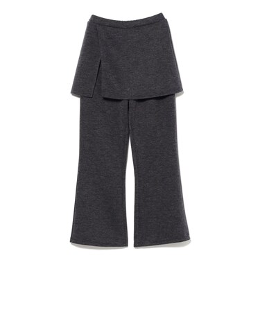 ラップスカート付き カット パンツ