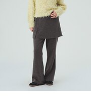ラップスカート付き カット パンツ