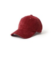 B-HEART ロゴ チャーム コーデュロイ キャップ