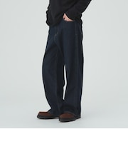 GMS ワイドストレート デニムパンツ
