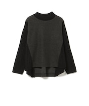 メルトン コンビ 切替 プルオーバー