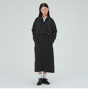 異素材 アノラック ワンピース