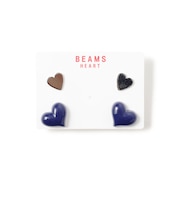 ダブル ハート ピアス