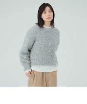 リボン ノットヤーン プルオーバー