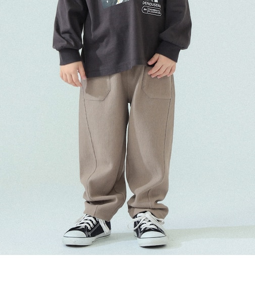 ピケ ニット ボリューム パンツ 2026FW（90～140cm） キッズパンツ 通園通学
