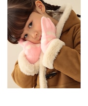 ハート ニット グローブ 2026FW 可愛い ハート柄 手袋 ギフト 冬小物