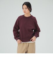 配色ステッチ ラグラン スウェット