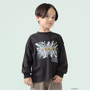 【COLLABORATION】学研の辞典 / 四字熟語・慣用句 ロングTシャツ ことわざ 電光石火 サバを読む 実を結ぶ