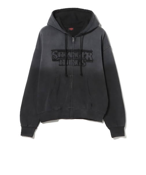 【COLLABORATION】STRANGER THINGS / Faded Full-Zip Hoodie