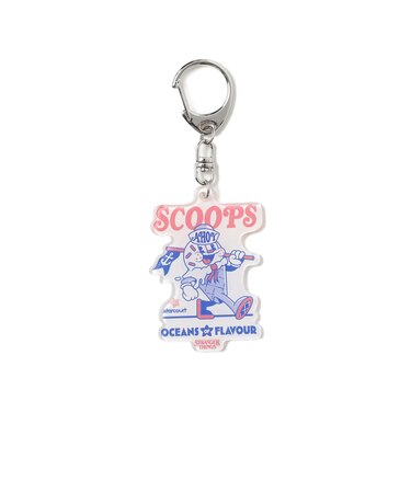 【COLLABORATION】STRANGER THINGS / Scoops Ahoy Acrylic Key Chain