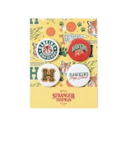 【COLLABORATION】STRANGER THINGS / Hawkins High School Can Badges