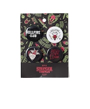 【COLLABORATION】STRANGER THINGS / Hellfire Club Can Badges