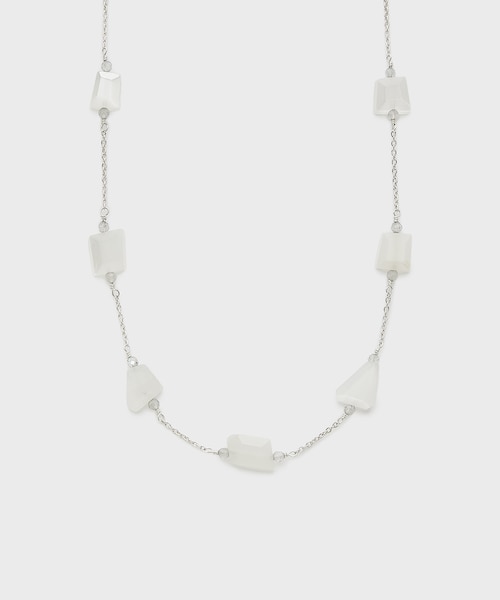 MonumentMoon@週末発送 シルバー チェーン ネックレス ロゴ付き MonumentMoon@週末発送 シルバー チェーン ネックレス ロゴ付き