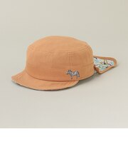 リバティファブリック日除けキャップ