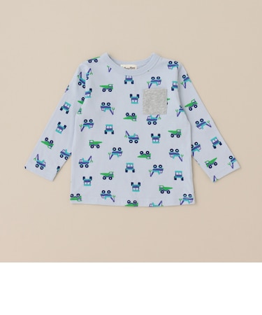 dump truck長袖Tシャツ