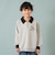 ハーフZIPワイドスウェット