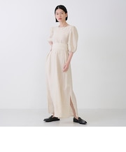 【LADIES】ベルトつきワンピース