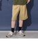 【大人向けサイズあり】コットンツイル・ハーフペインターパンツ