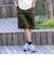 【大人向けサイズあり】コットンツイル・ダブルニーハーフパンツ