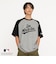 【大人向けサイズあり】【MLB】チームロゴプリントラグランスリーブ半袖Tシャツ