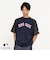 【大人向けサイズあり】【MLB】チームロゴプリントラグランスリーブ半袖Tシャツ