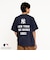 【大人向けサイズあり】【MLB】チームロゴプリント半袖Tシャツ