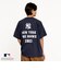 【大人向けサイズあり】【MLB】チームロゴプリント半袖Tシャツ