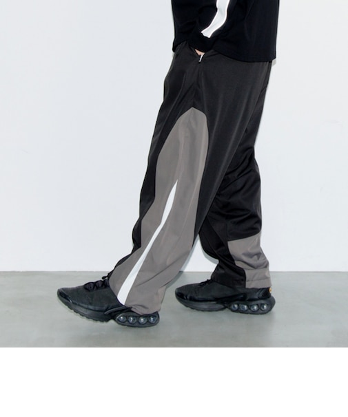 【大人向けサイズあり】【GLSW.】【セットアップ対応】パネル切替パンツ