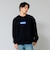 【大人向けサイズあり】【毛玉になりにくい】裏起毛・ボックス刺繍ロゴトレーナー