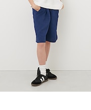 【大人向けサイズあり】パナマ風タックハーフパンツ