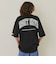 【大人向けサイズあり】【FORGETNEVER】バックアーチカレッジロゴ半袖Tシャツ_GLSW
