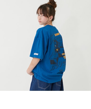 【大人向けサイズあり】【FORGETNEVER】バックターンテーブル半袖ポケットTシャツ_GLSW