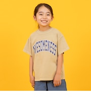 【SKIT0LY】【ヘビーウェイト天竺】ピグメントカレッジプリントTシャツ