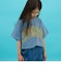 【SKIT0LY】【ヘビーウェイト天竺】ピグメントカレッジプリントTシャツ