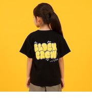 【SKIT0LY】【接触冷感】ハイクールコットン・発泡プリント半袖Tシャツ