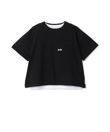 【SKIT0LY】【接触冷感】ハイクールコットン・タンクトップつき5部袖Tシャツ
