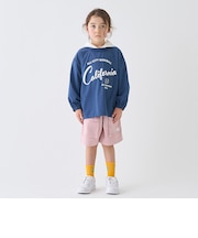 5分丈コットンライクカラーショーツ