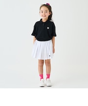 メッシュプリーツスカート