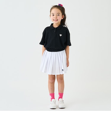 メッシュプリーツスカート
