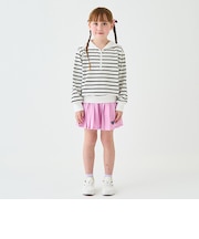メッシュプリーツスカート
