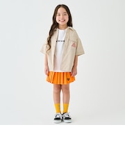 メッシュプリーツスカート