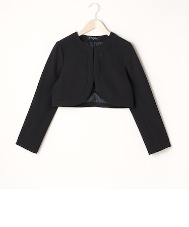 ＊ノーカラーボレロジャケット