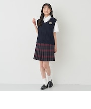 50ｃｍ丈28本チェックプリーツスカート