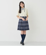 50ｃｍ丈28本チェックプリーツスカート