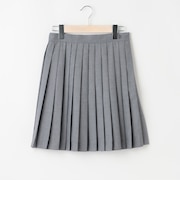 50ｃｍ丈28本ムジプリーツスカート