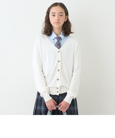 *【接触冷感・抗菌防臭】Vネックカーディガン